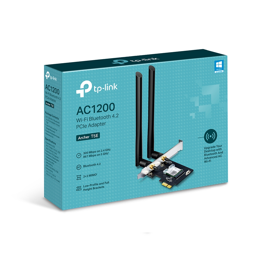 Archer T5E AC1200 Wifi Bluetooth 4.2 PCIeadapter TP Link België