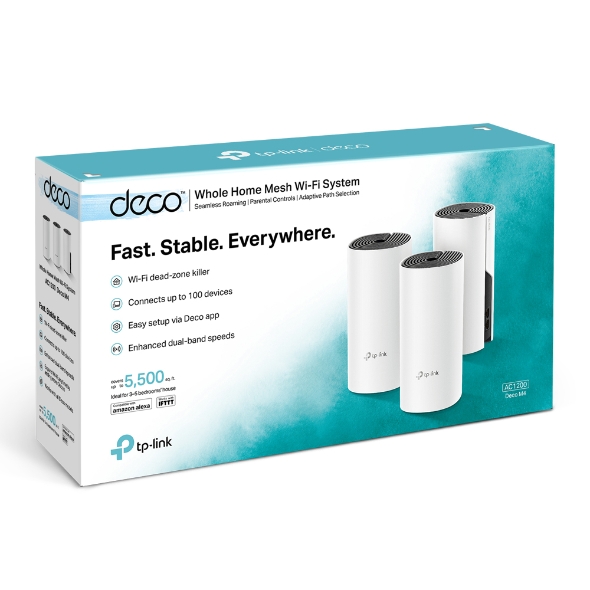 Deco M4 | Ac1200 Whole Home Mesh Wi-Fi System | Tp-Link Malaysia