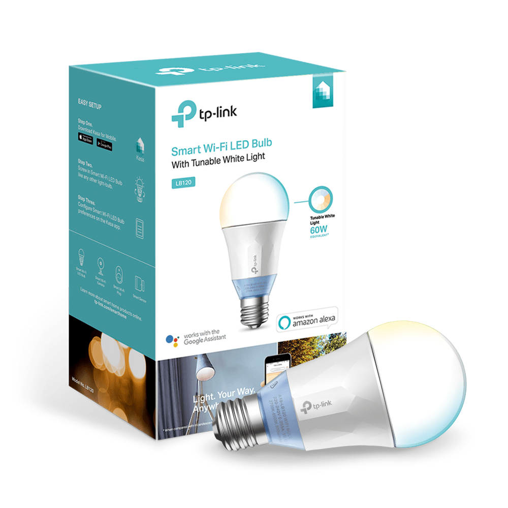 LB120 Kasa Smart WiFi LED Bulb with Tunable White Light TPLink