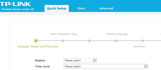Changing Channel and Channel Width Settings on a TPLink Router (Blue GUI)
