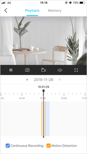 Wie kann man der Bewegungserkennungfunktion einer Tapo Kamera in der