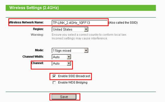How to configure my basic wireless setting on TLLINK dual band