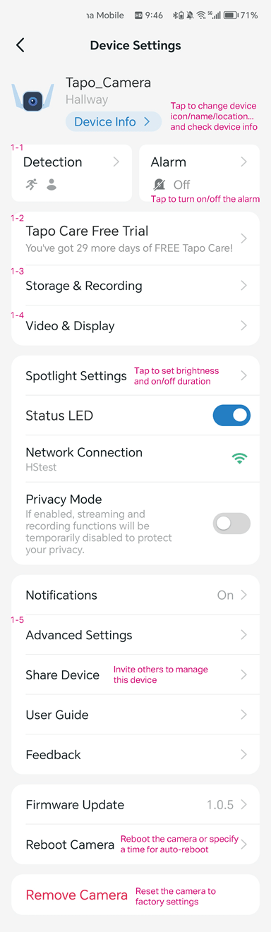 Getting to know your Tapo Camera App | Tapo