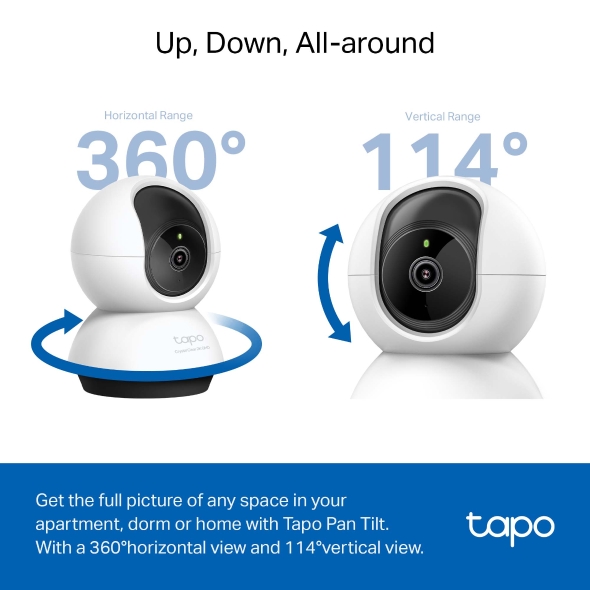 Tapo C220 | Tapo C220 Pan/Tilt AI Home Security Wi-Fi Camera | Tapo