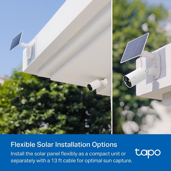 Tapo C402 KIT | Solar-Powered Security Camera Kit | Tapo
