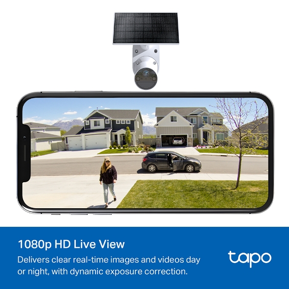 Tapo C402 KIT | Tapo SolarCam C402 KIT Solar-Powered Security Camera