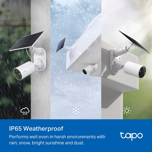 Tapo C410 KIT | Solar-Powered Security Camera Kit | Tapo