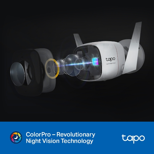 Tapo C325WB | ColorPro Outdoor Security Wi-Fi Camera | Tapo