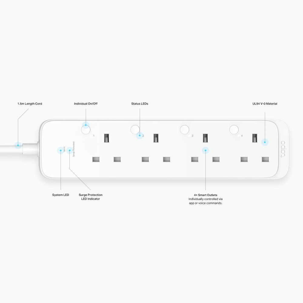 Tapo P304M Smart WiFi Power Strip TPLink Singapore