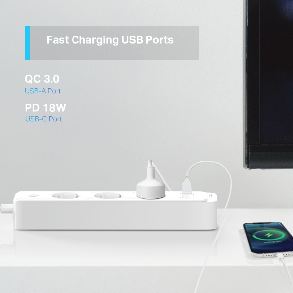 Tapo P300 Smart WiFi Power Strip Tapo