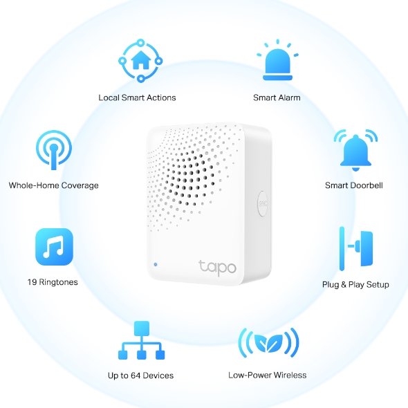 Tapo H100 | Tapo Smart IoT Hub with Chime | Tapo
