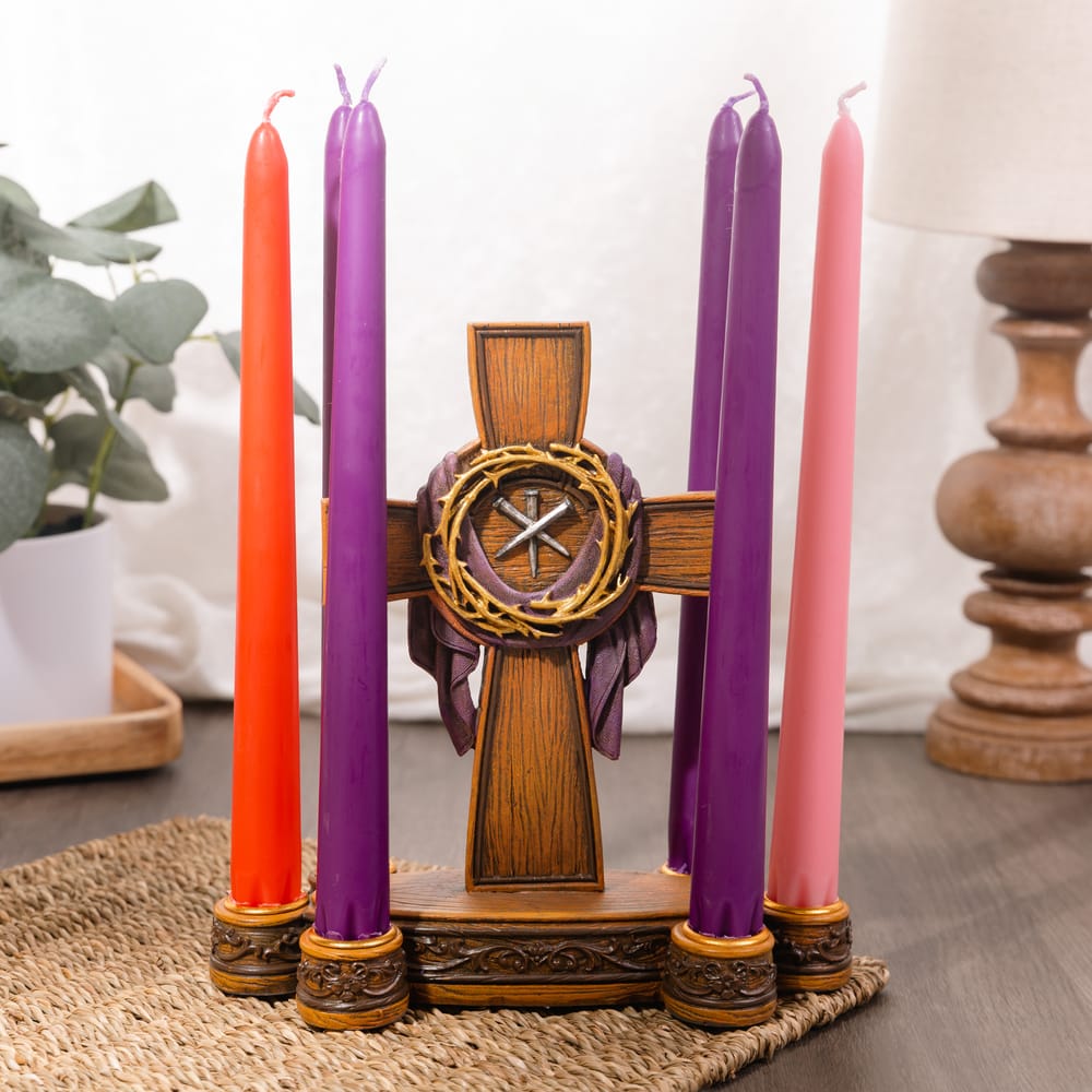 An Advent Wreath For Lent? A New Family Tradition! The Catholic Company