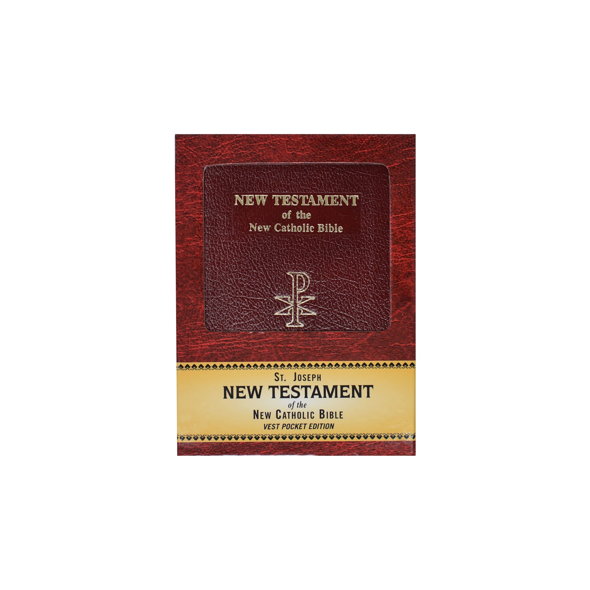 St. Joseph Edition New Testament of the New Catholic Bible Vest Pocket