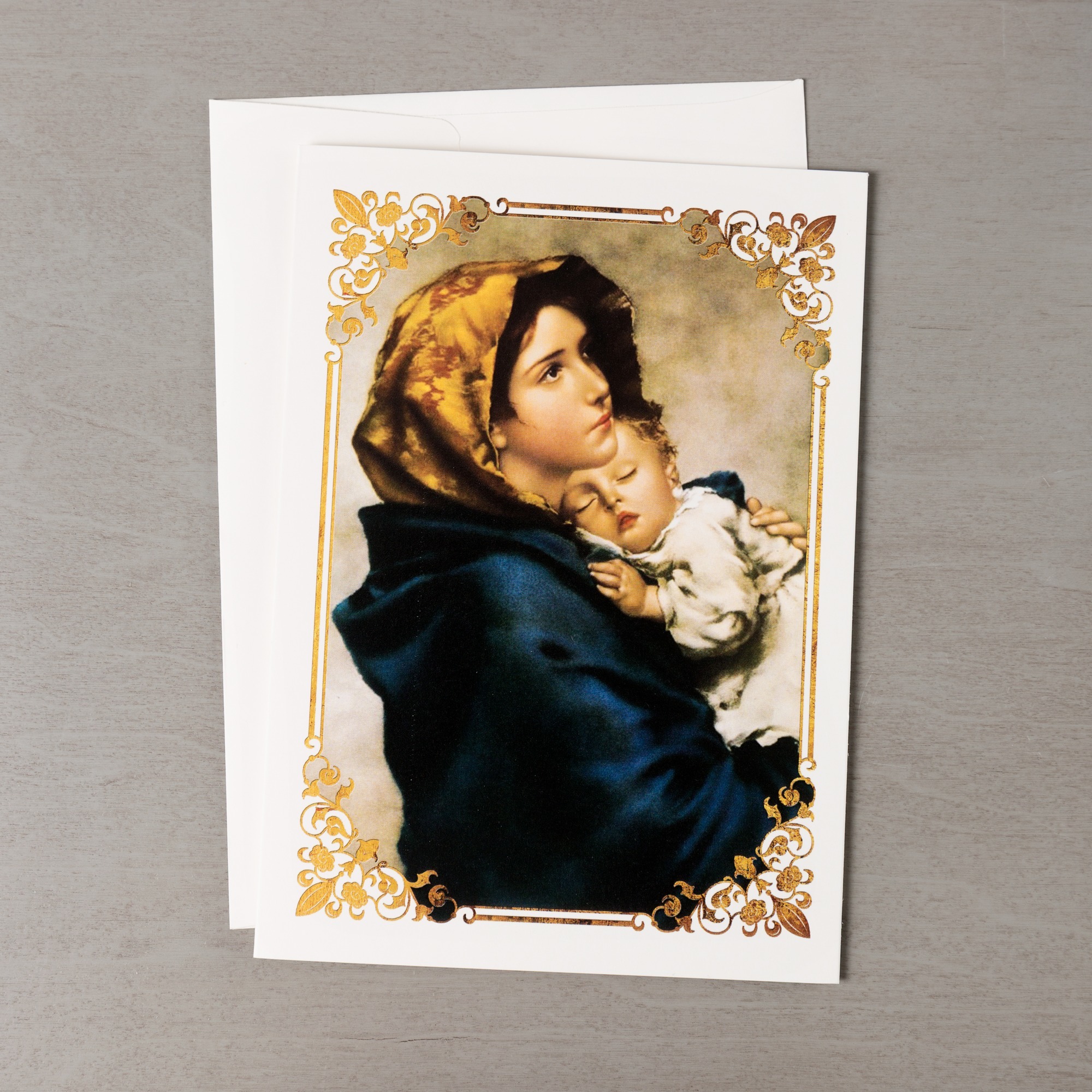 Madonna Christmas Cards Madonna of the Streets Christmas Cards Set of 20 The Catholic Company®
