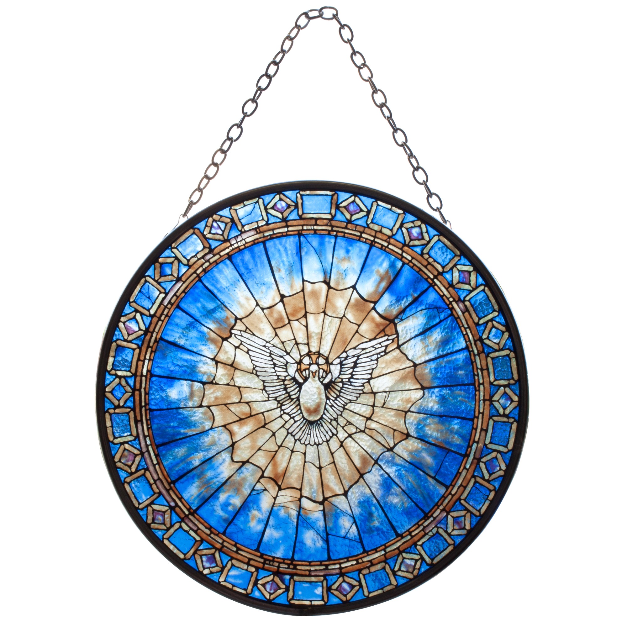Holy Spirit Stained Glass Roundel The Catholic Company®