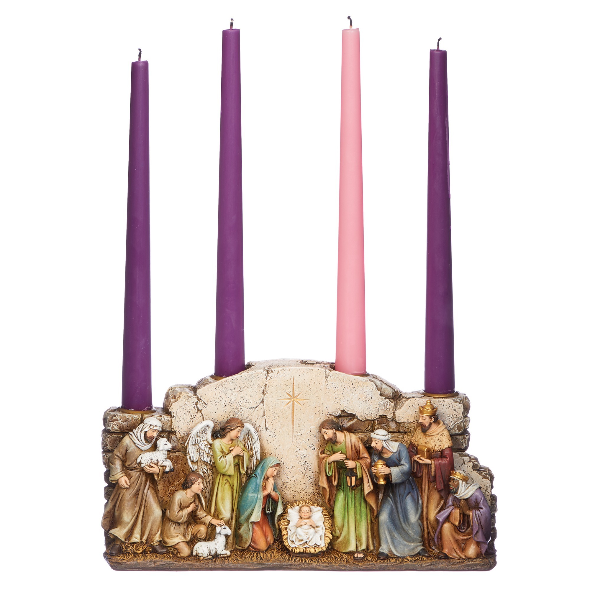 Nativity Wall Advent Candle Holder The Catholic Company®