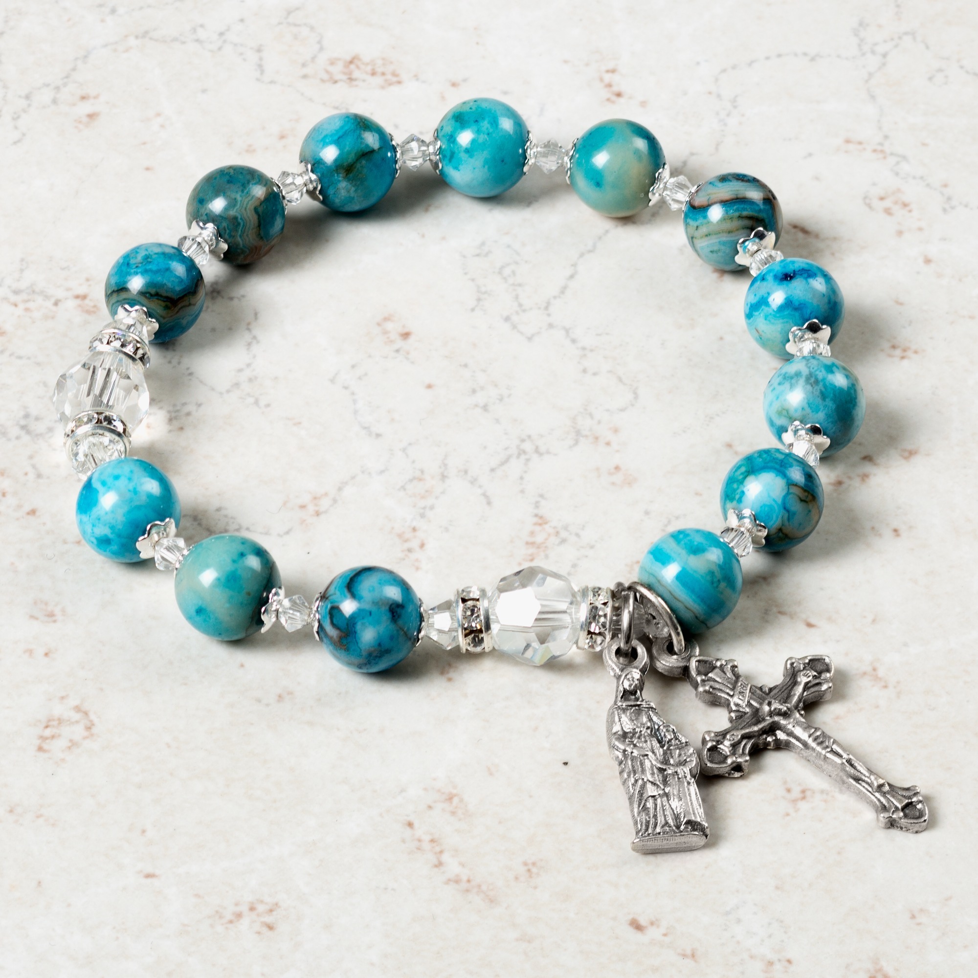 St. Anne Mother's Rosary Bracelet