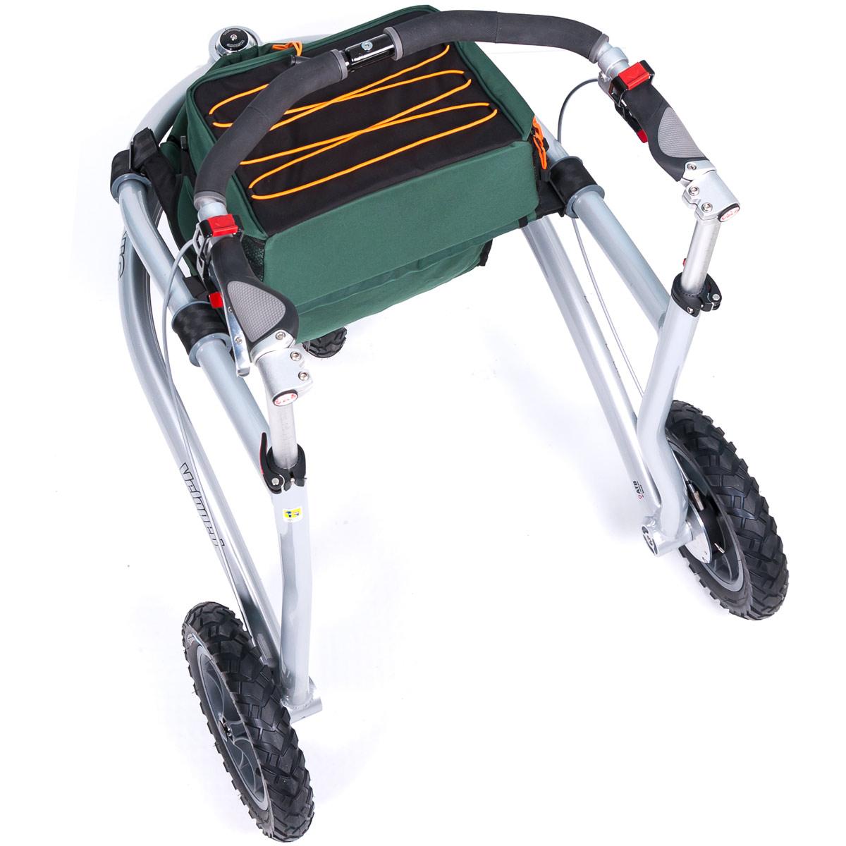 All Terrain Outdoor Rollator/Walker with pneumatic tyres and seat