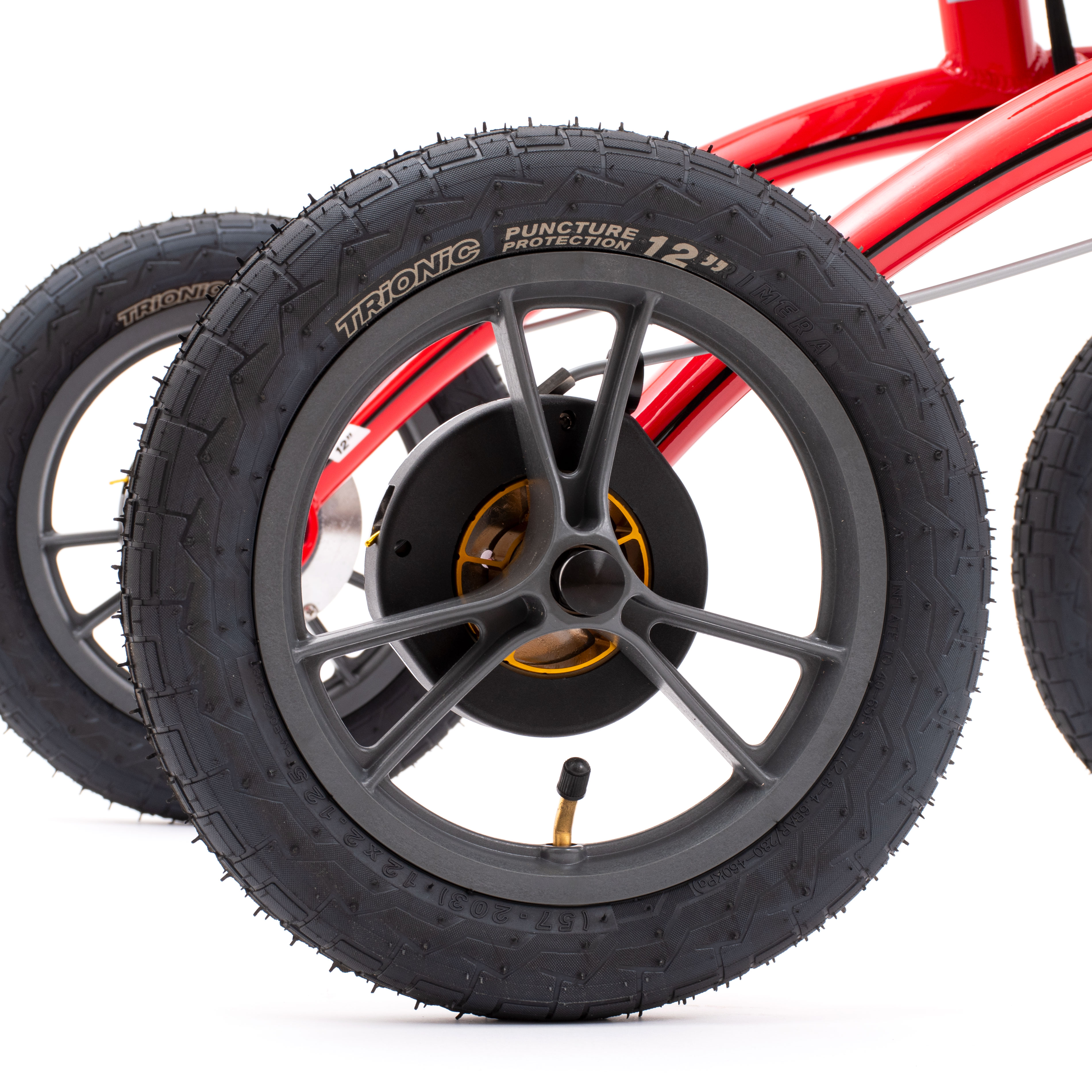 Rollator Walker 12er S Red w. black/black/grey Rollator Walker 12er