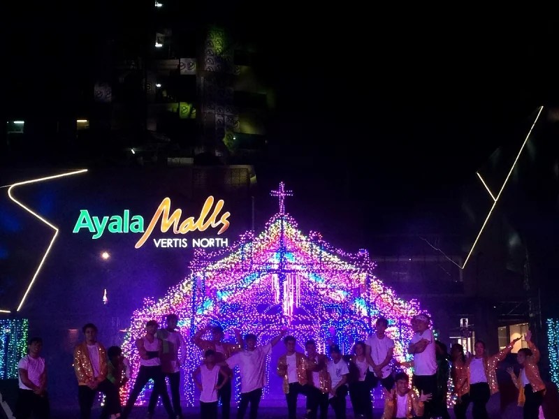 Ayala Land Brings the First Ever Vertis Northern Lights Show in Quezon City