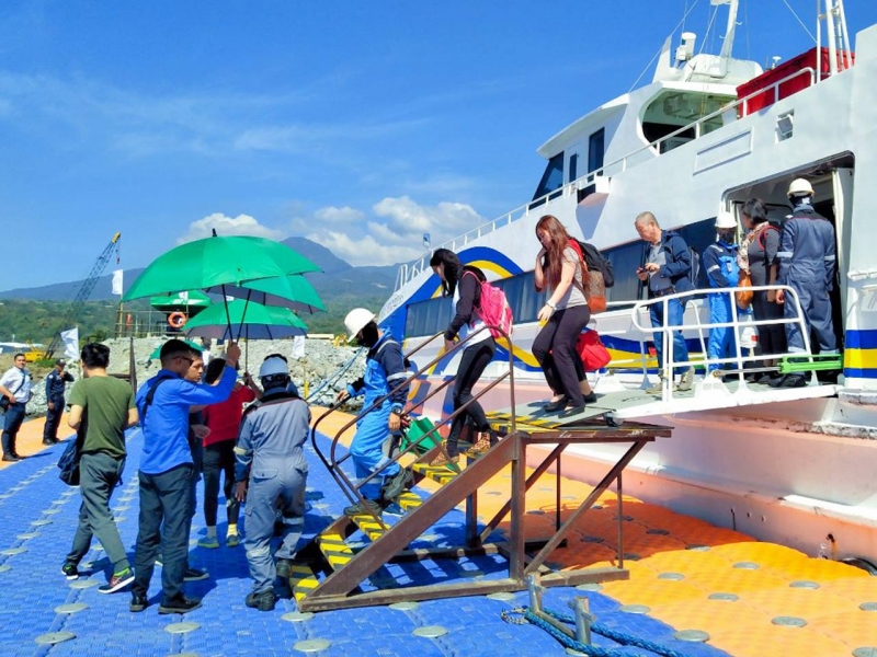 ManilaBataan Ferry Service Cuts Down Travel Time to 50 Minutes