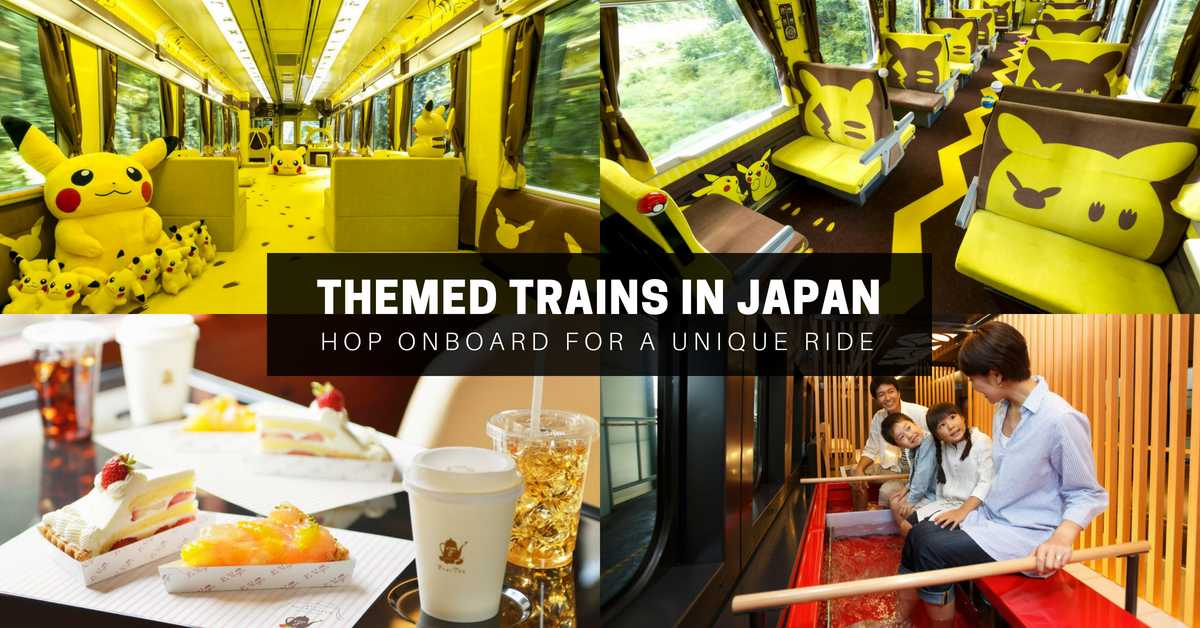 11 Uniquely Themed Trains in Japan You Must Try On Your Next Trip