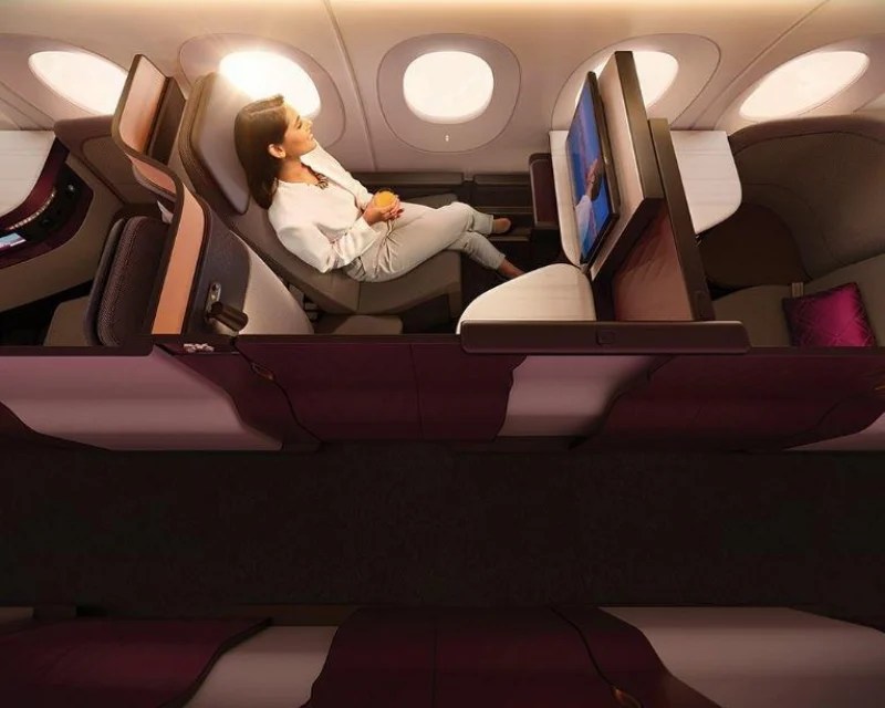 You Can Now Sleep on Double Beds in Qatar Airways’ Business Class