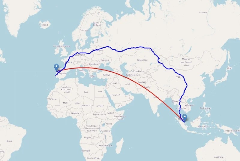 Portugal to Singapore by Land Journey A Guide to The Longest Adventure