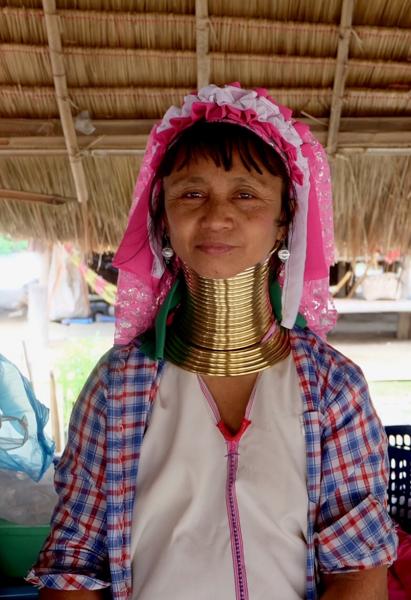 Karen Long Neck Tribe in Chiang Mai, Thailand My