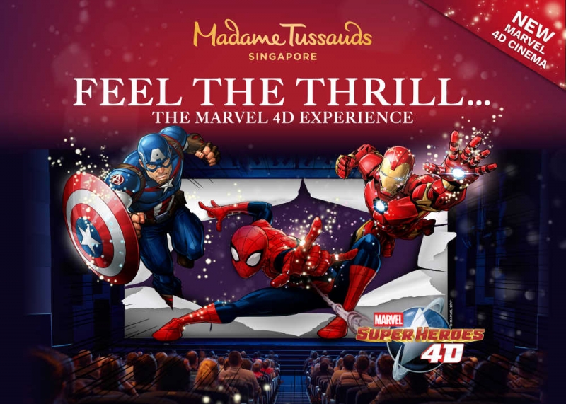 Calling All Marvel Fans Singapore’s New Marvel 4D Experience is