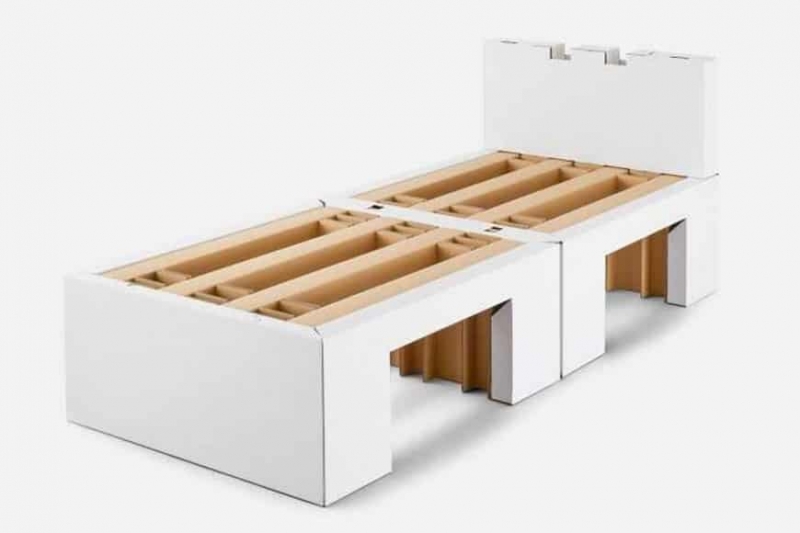 Cardboard Beds In The Olympic Village at Susan Tanguay blog