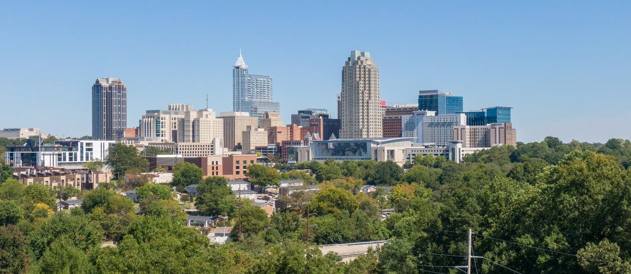 Raleigh is the capital city of which U.S. State?