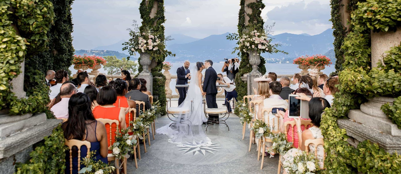 Which food is often thrown over the bride and groom at weddings?