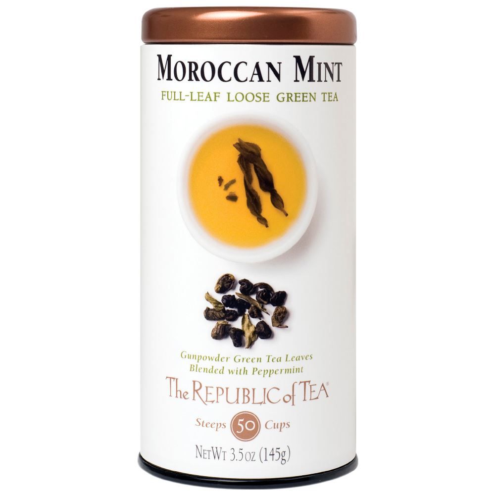 Moroccan Mint Green FullLeaf Tea The Republic of Tea