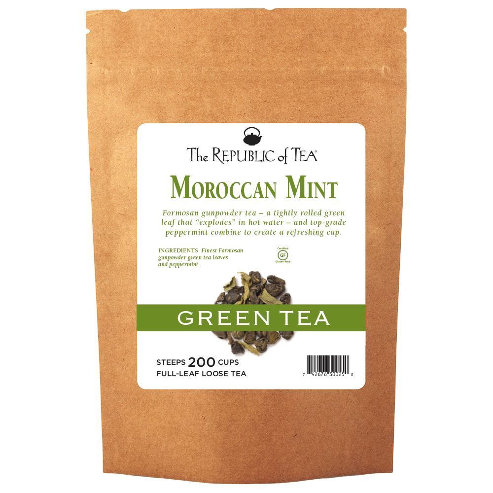 Moroccan Mint Green FullLeaf Tea The Republic of Tea