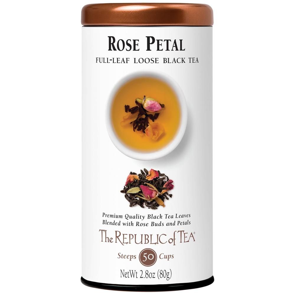Rose Petal Black FullLeaf Tea The Republic of Tea