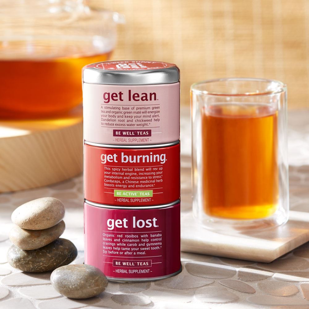 Get Lost® Stackable Tea Tin The Republic of Tea