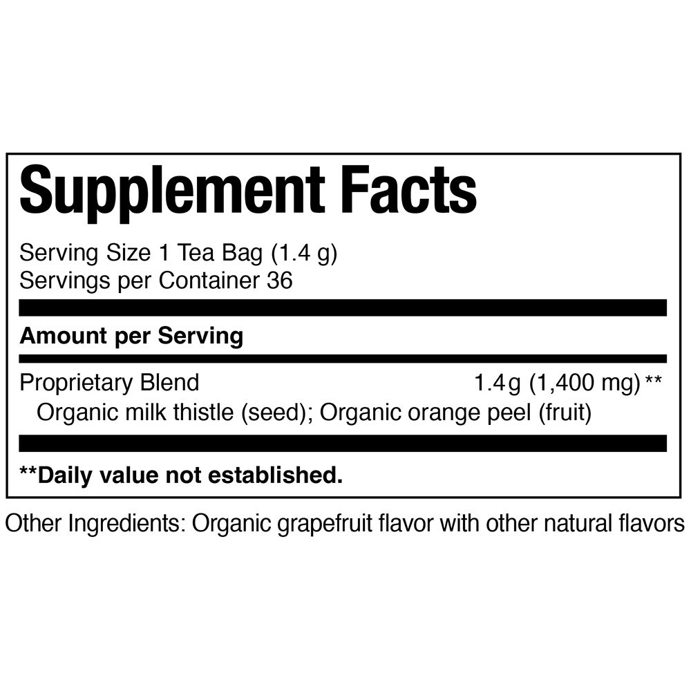 Organic Milk Thistle SuperHerb® Tea Bags The Republic of Tea