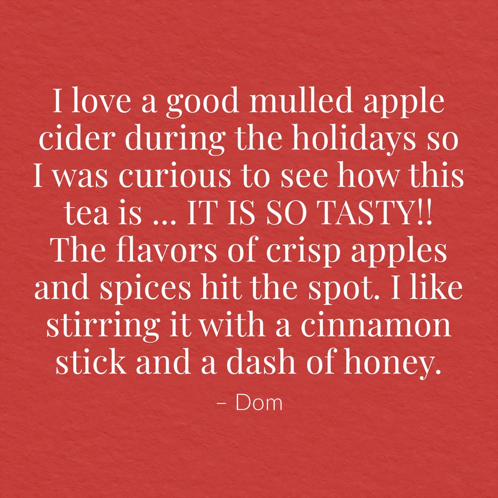 Mulled Apple Spice Tea Bags The Republic of Tea