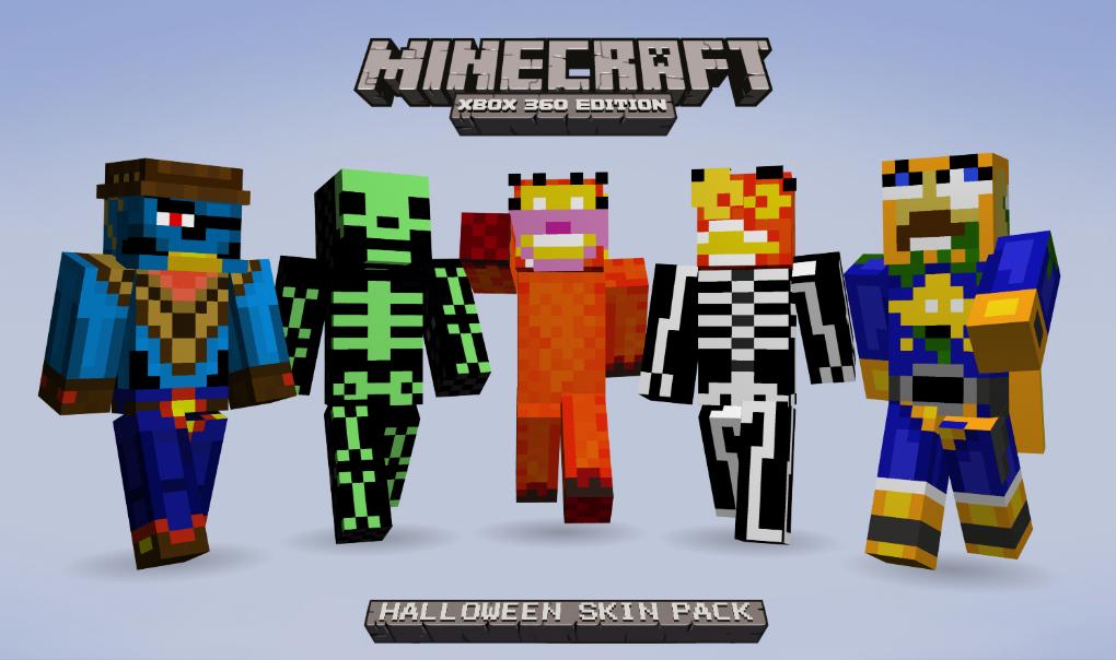 Minecraft Gets Charity Halloween Skins