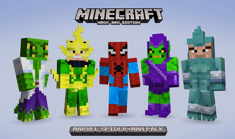 Minecraft SpiderMan Full Character List