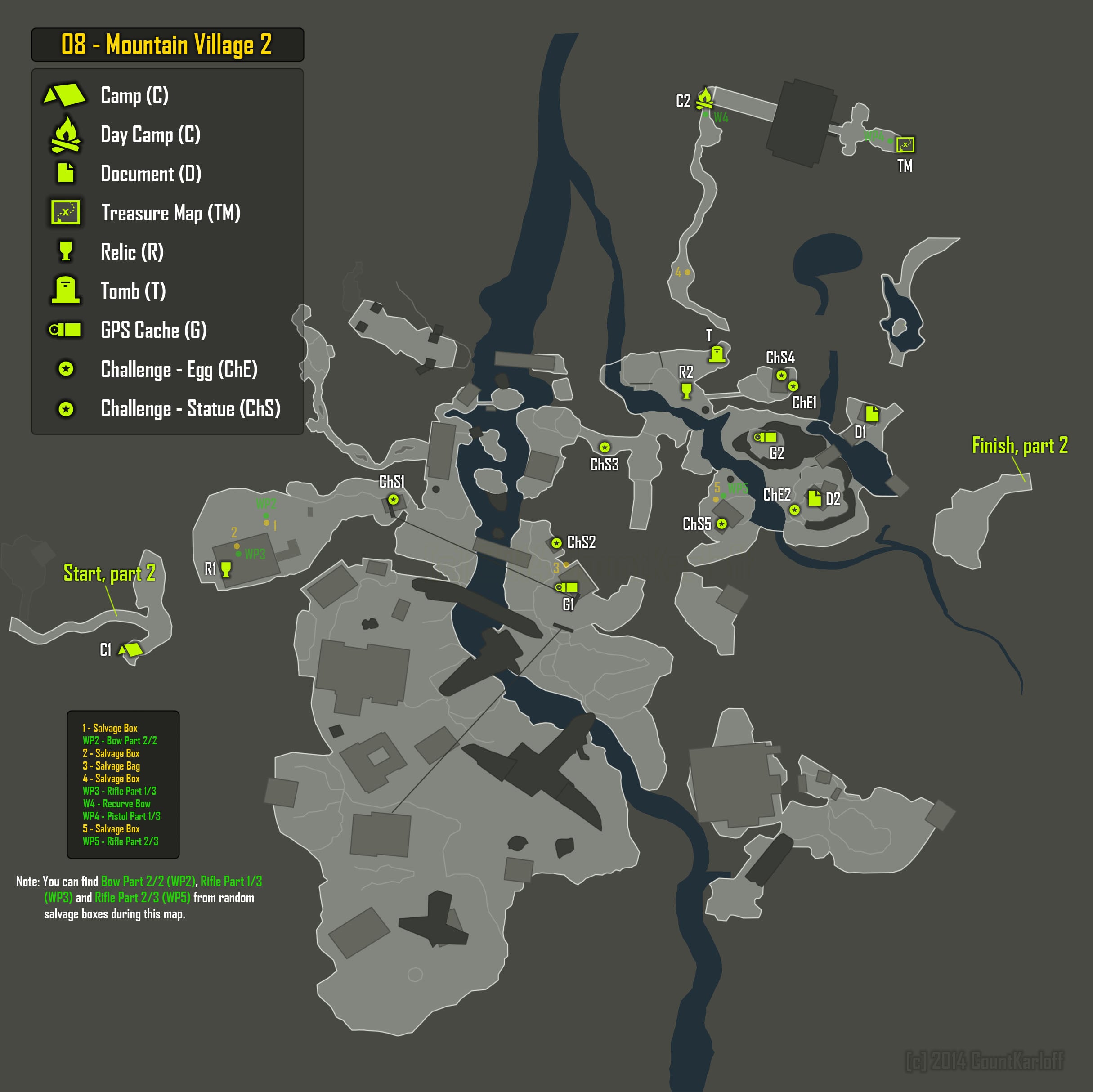 Egg Poacher Mountain Village Map at Scott Fick blog