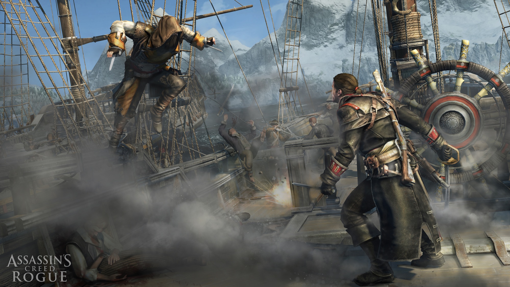 Assassin's Creed Rogue Screens, Art & Gameplay