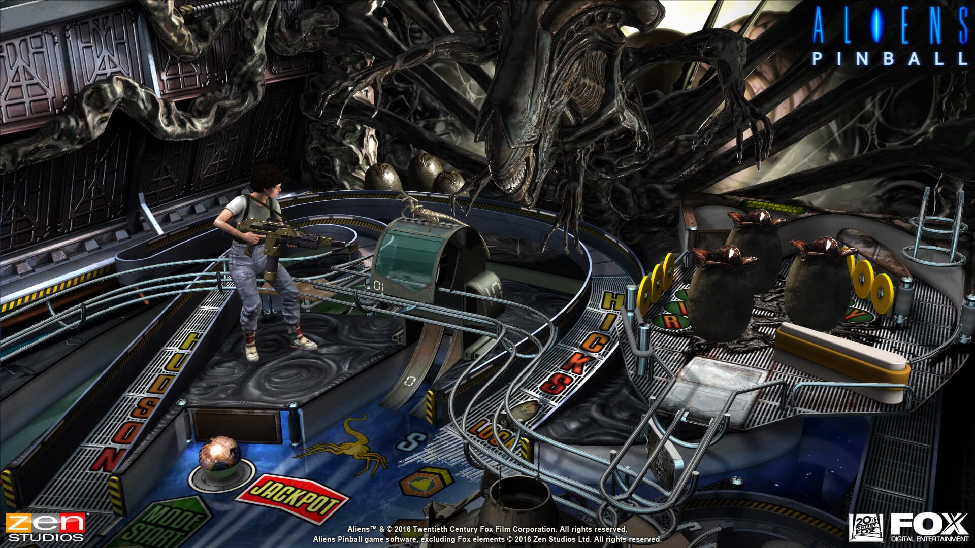 ALIEN Invades Pinball FX 2