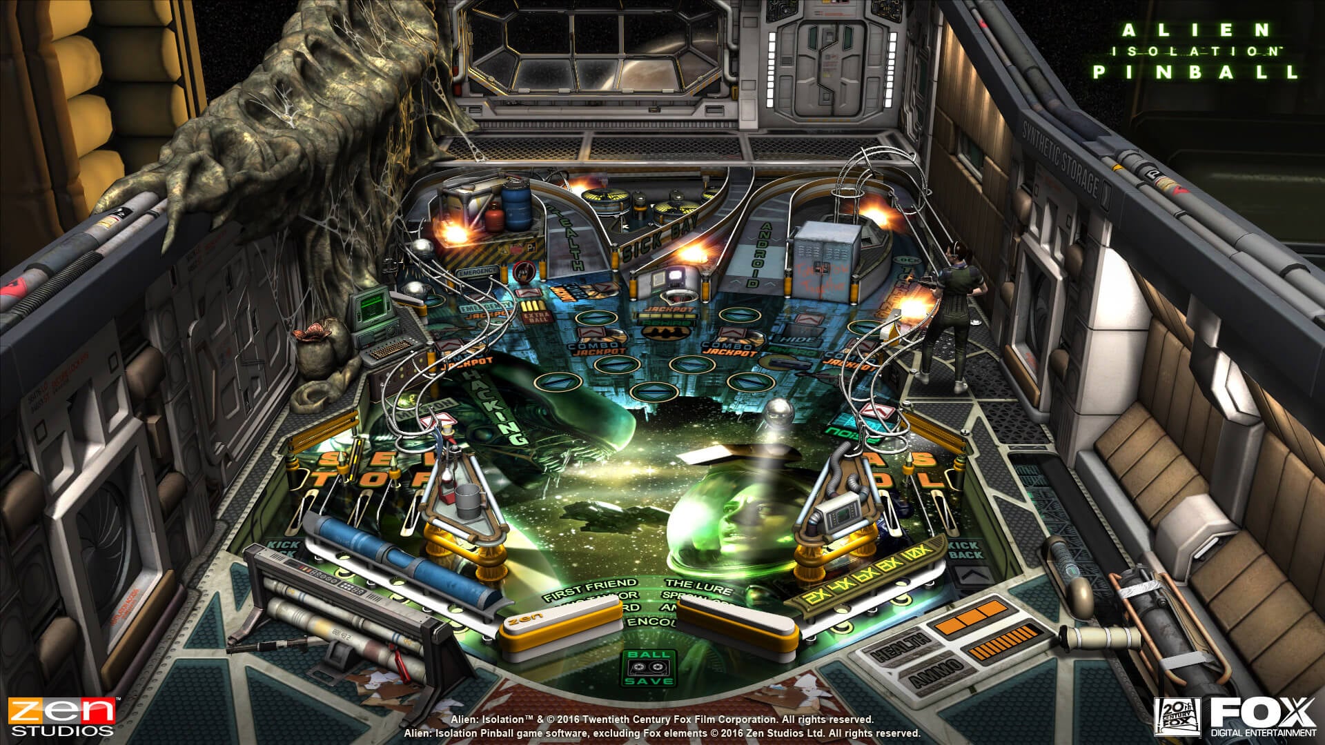 ALIEN Invades Pinball FX 2