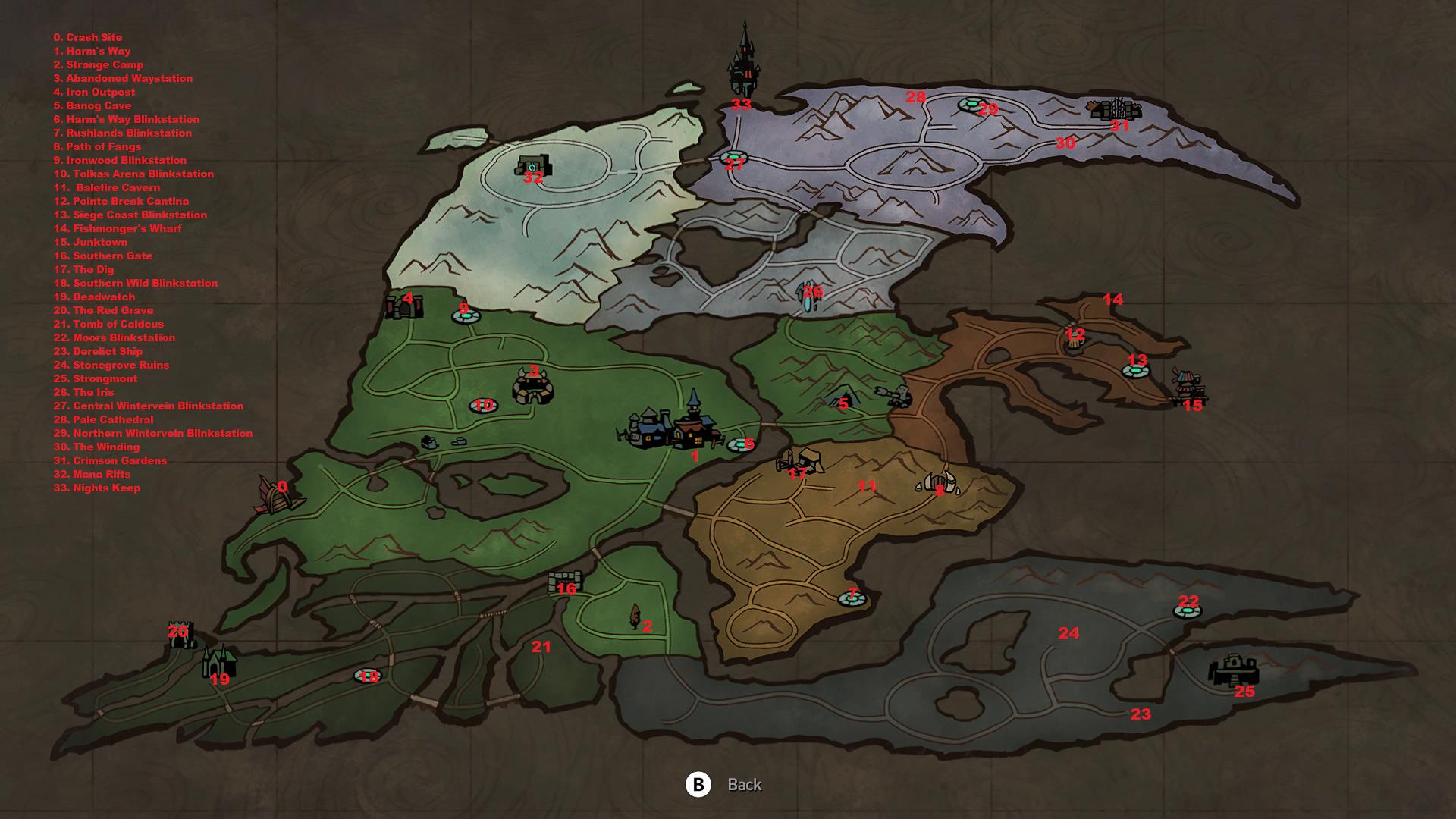 Battle Chasers Treasure Maps