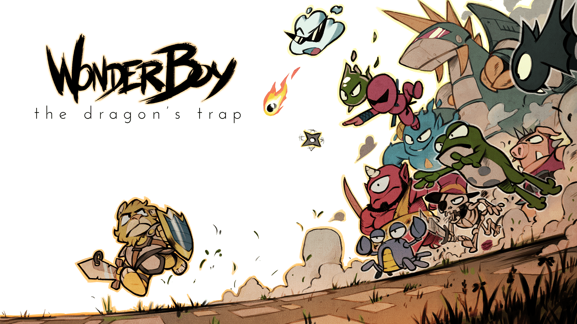 Wonder Boy The Dragon's Trap Remake Revealed with Trailer and Screenshots