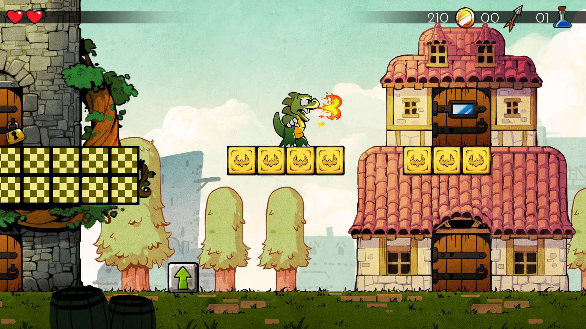 Wonder Boy The Dragon's Trap Remake Revealed with Trailer and Screenshots