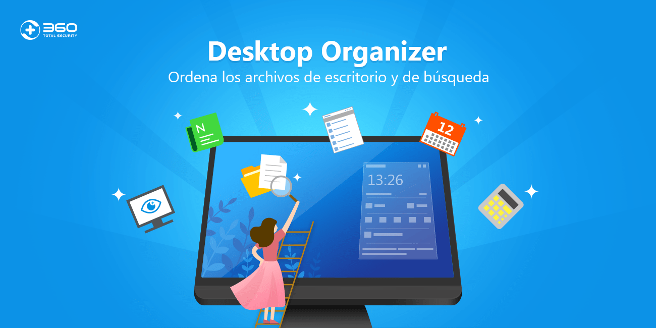 360 Desktop Organizer mantiene el escritorio de Windows ordenado! 360