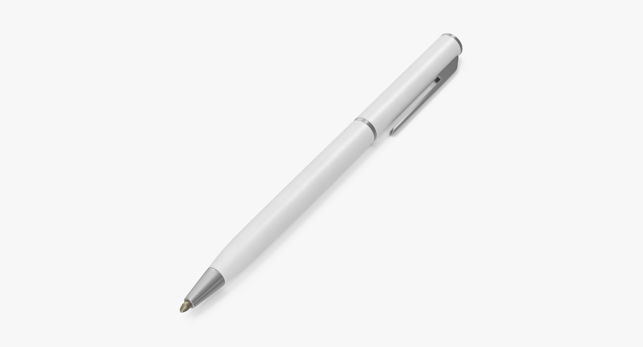 3D promotional ink pen mockup model TurboSquid 1212119